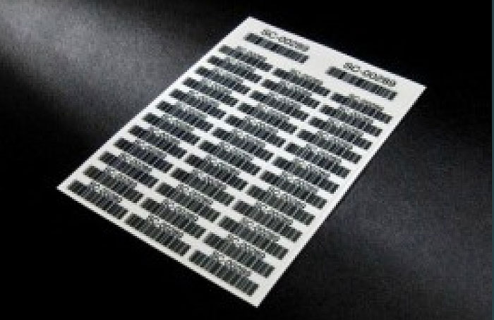 Variable data labels designed by Marking Systems Inc