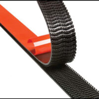 Product photo of a bonding and fastening tool from Marking Systems peeling open.