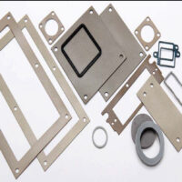 A wide assortment of metal gaskets for die-cut label printing at Marking Systems.