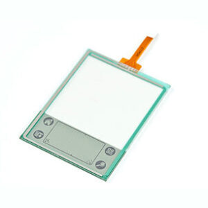 Thin, square captive touch screen membrane switch from Marking Systems.